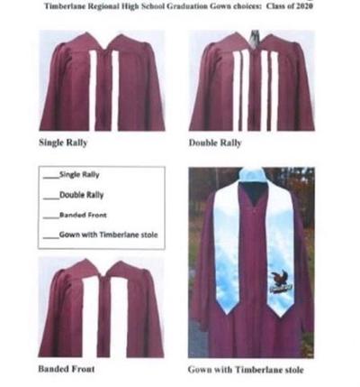 Timberlane gown change