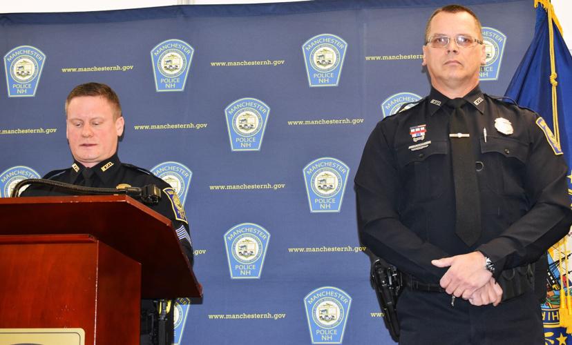 Manchester police award Purple Heart to late captain shot by sniper