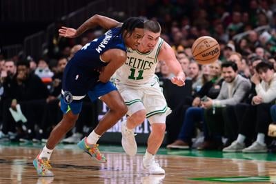 NBA: Minnesota Timberwolves at Boston Celtics