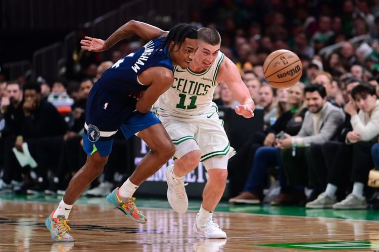 NBA: Minnesota Timberwolves at Boston Celtics