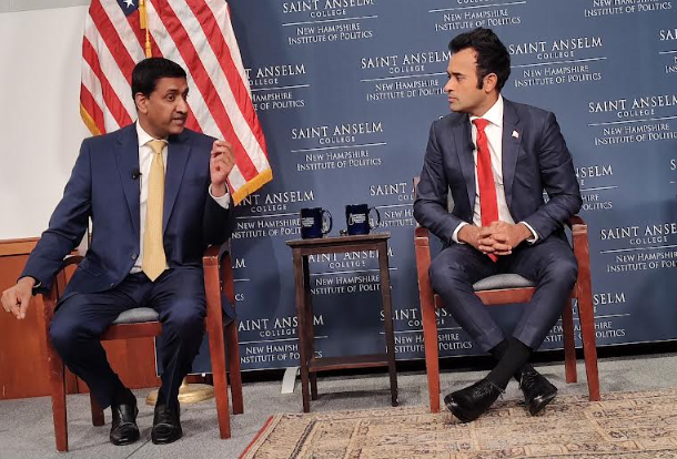 Ramaswamy-Khanna square off for civil debate