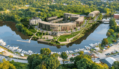 The Waterfront District - The Waterfront District Aerial Dover